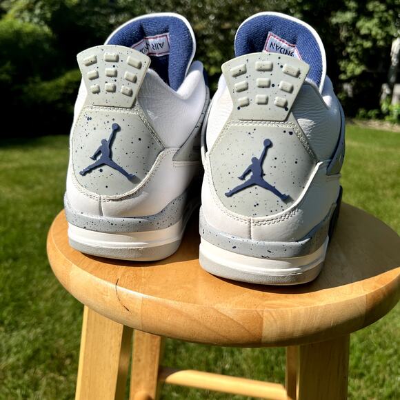 Size 12 - Nike Air Jordan 4 Retro Midnight Navy Men\'s Shoes - Ships Now main image 7